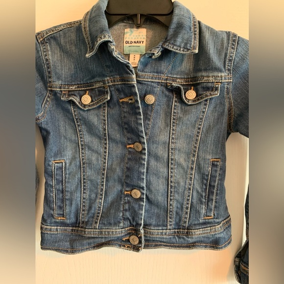 Vintage distressed old navy  Y2K denim jacket size medium - Picture 8 of 8